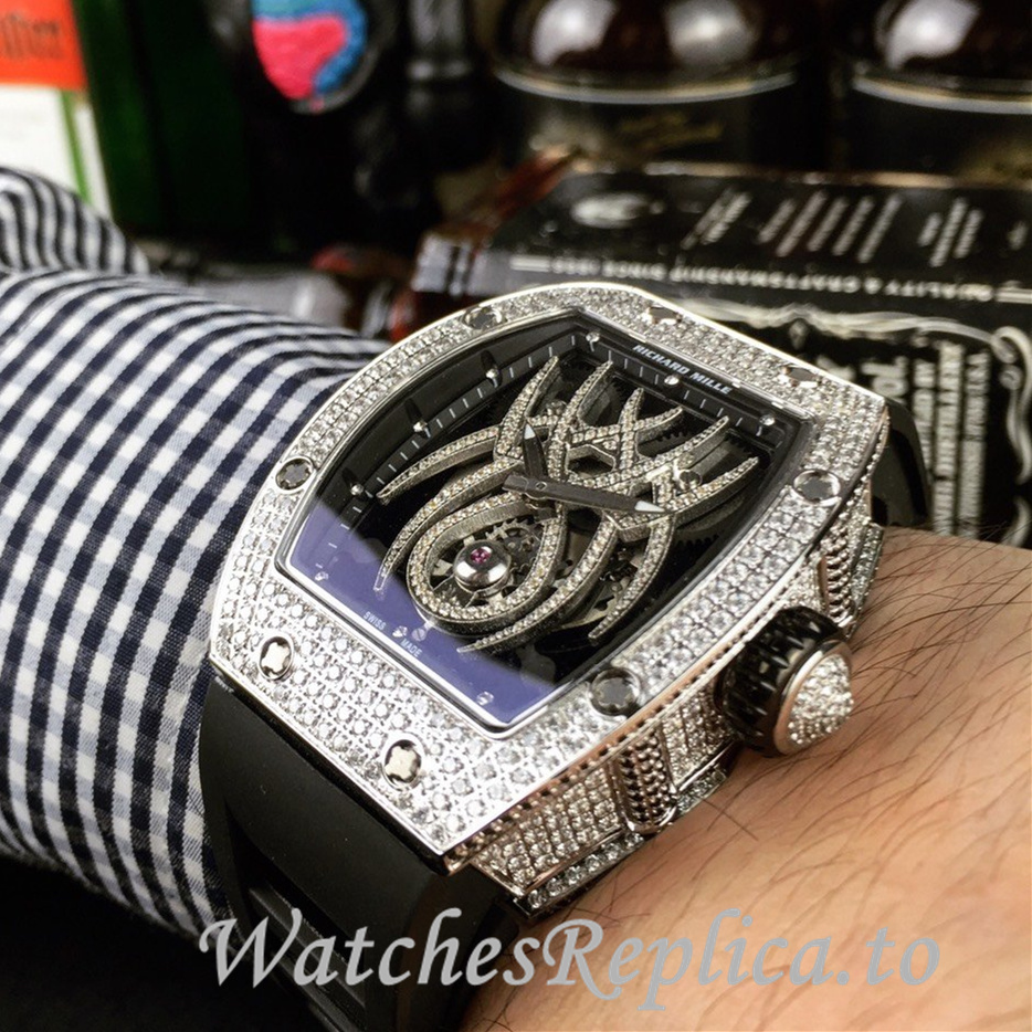 Richard Mille Replica RM19-01 Rubber strap 50MM - WatchesReplica.is