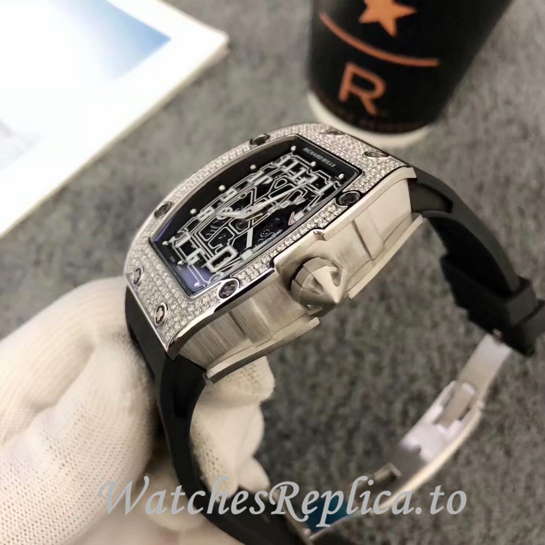 Richard Mille Replica RM67-01 Rubber strap 48MM - WatchesReplica.is