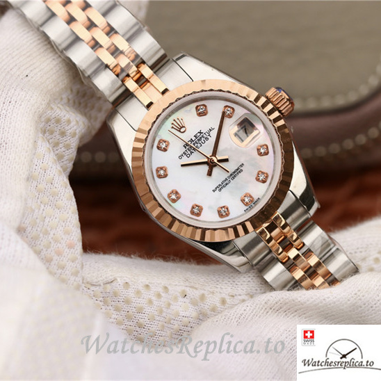 Swiss Rolex Datejust 279171-0013 Stainless steel strap 28MM - WatchesReplica.is