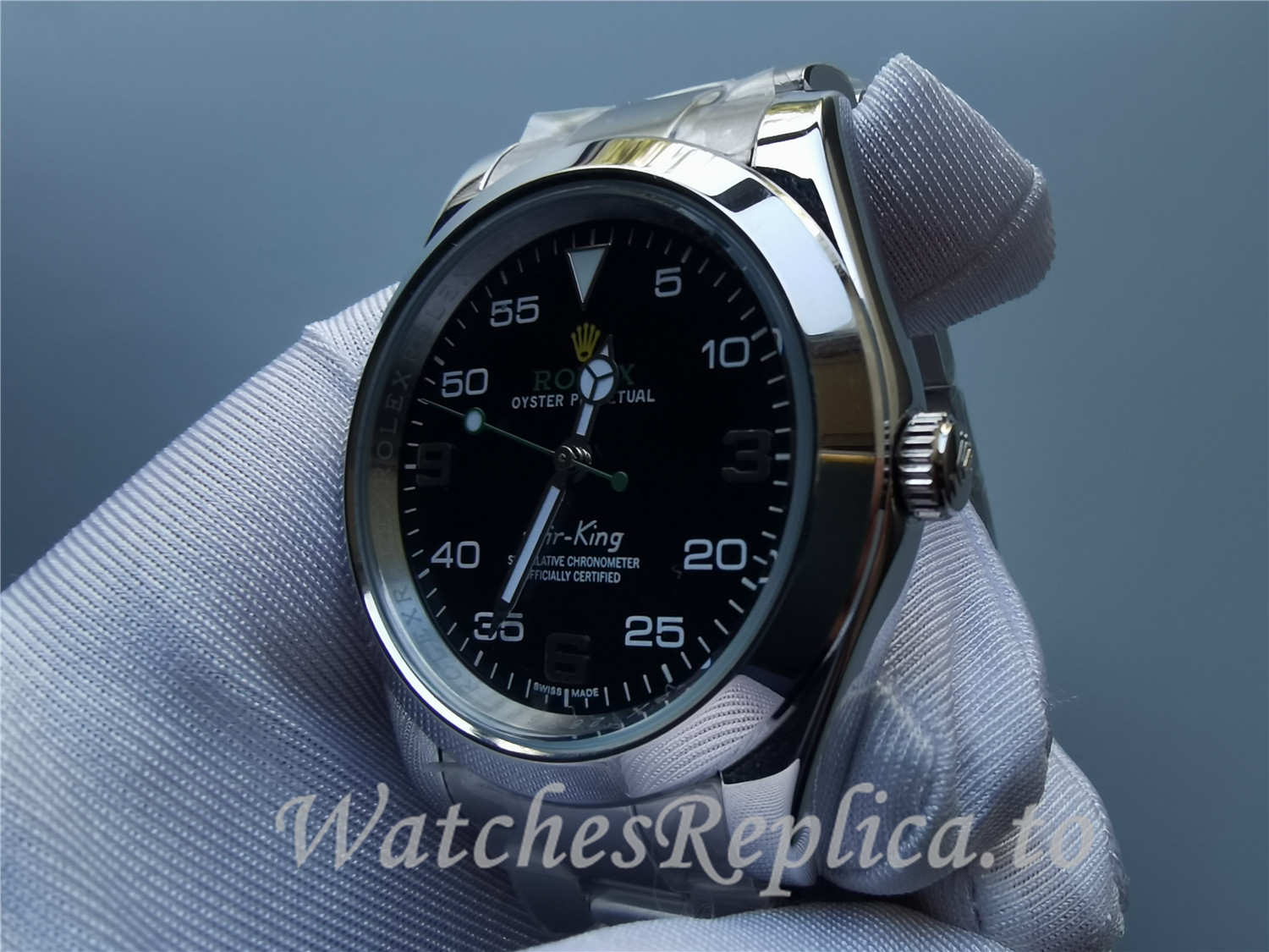 Rolex Replica Air King 40mm 116900 - WatchesReplica.is