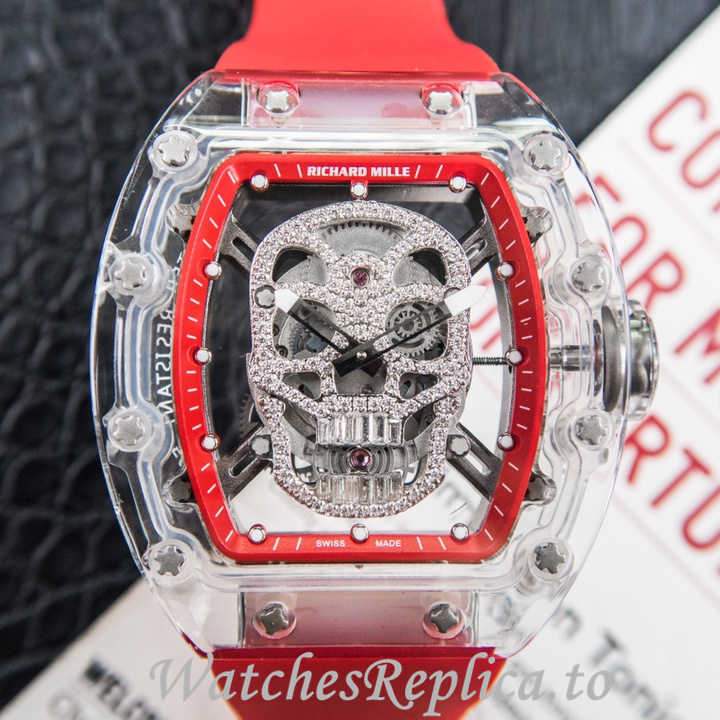 Richard Mille Replica RM052 Rubber strap 50MM - WatchesReplica.is
