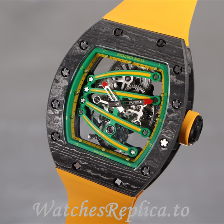 Richard Mille Replica RM59-01 Rubber strap 51MM - WatchesReplica.is
