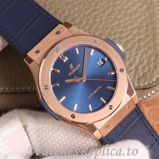 Hublot Replica Classic Fusion Series Leather strap 45MM - WatchesReplica.is