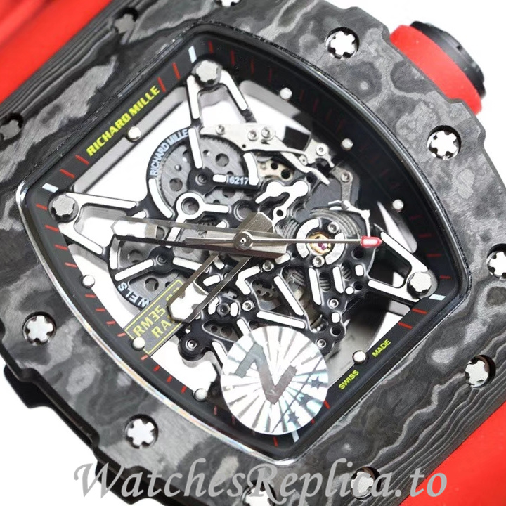 Richard Mille Replica RM35-02 Rubber strap 50MM - WatchesReplica.is