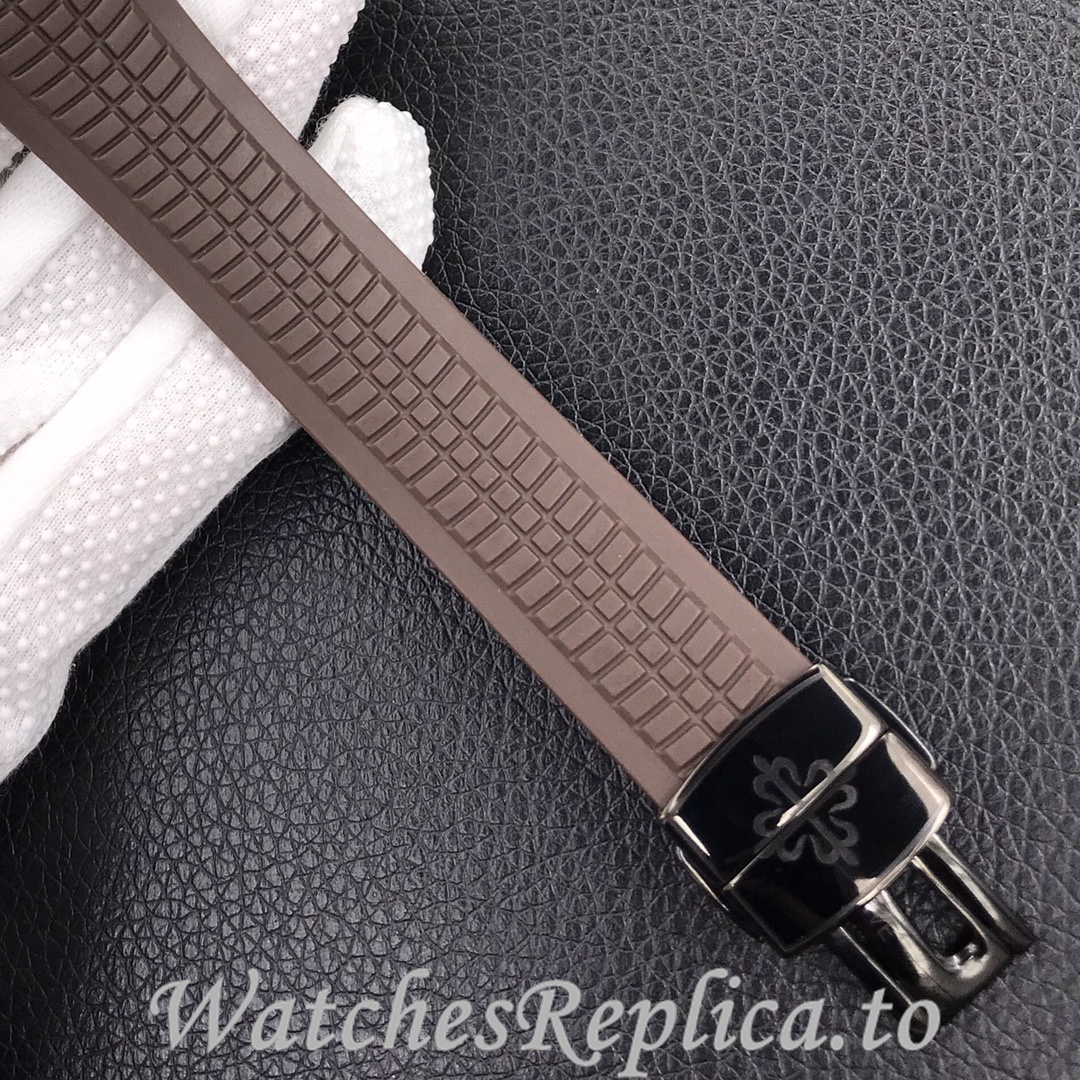 Patek Philippe Replica Aquanaut 5167 Rubber strap 40MM - WatchesReplica.is