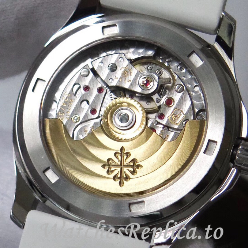 Patek Philippe Replica Aquanaut Rubber strap 35.6MM - WatchesReplica.is