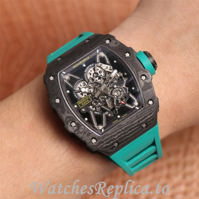 Richard Mille Replica RM035-01 Rubber strap 50MM - WatchesReplica.is
