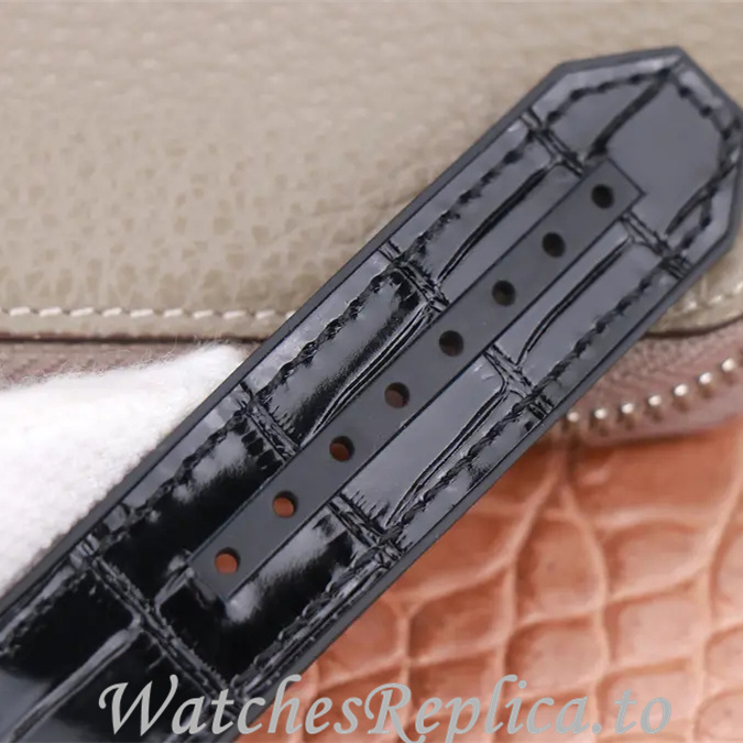Hublot Replica MASTERPIECE Series Leather strap 45MM - WatchesReplica.is