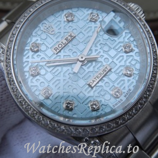 Swiss Rolex Datejust Replica 178383 Stainless steel strap 31MM - WatchesReplica.is