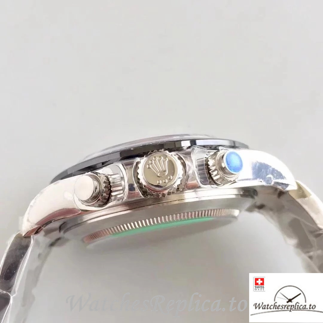 Swiss Rolex Daytona Replica 116519LN-0024 Stainless steel strap 40MM - WatchesReplica.is