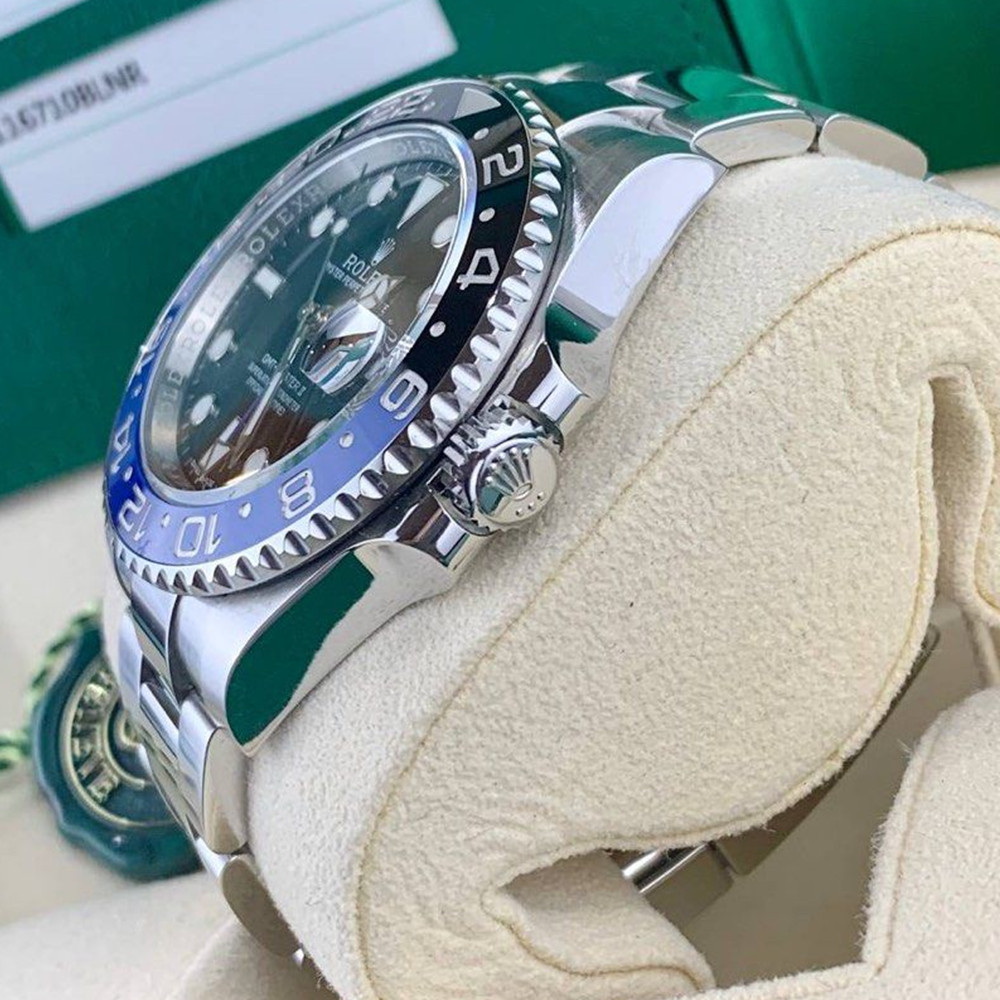 Rolex GMT Master II Black Dial 116710 BLNR - WatchesReplica.is