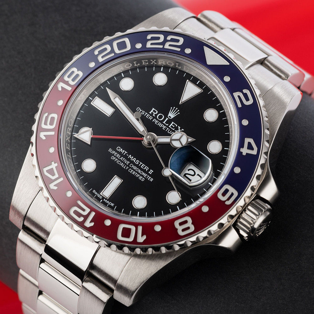 Replica Rolex GMT-Master 116719BLRO 40MM - WatchesReplica.is