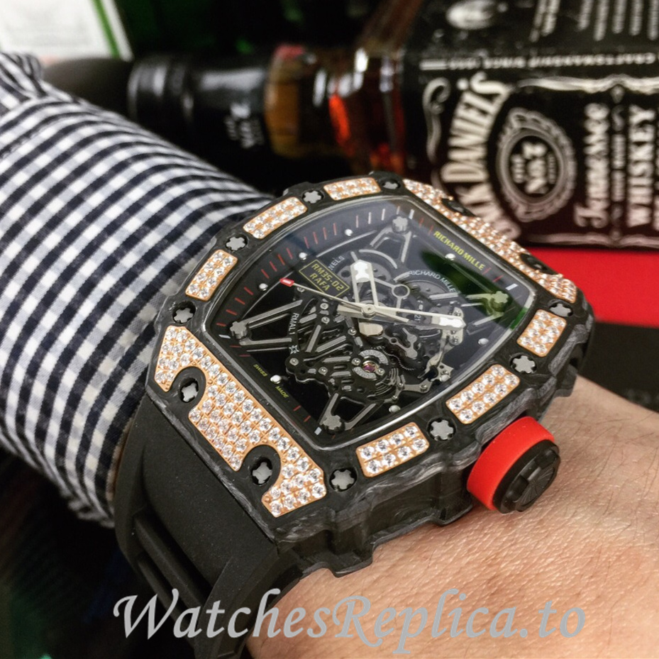Richard Mille Replica RM035-02 Rubber strap 50MM - WatchesReplica.is