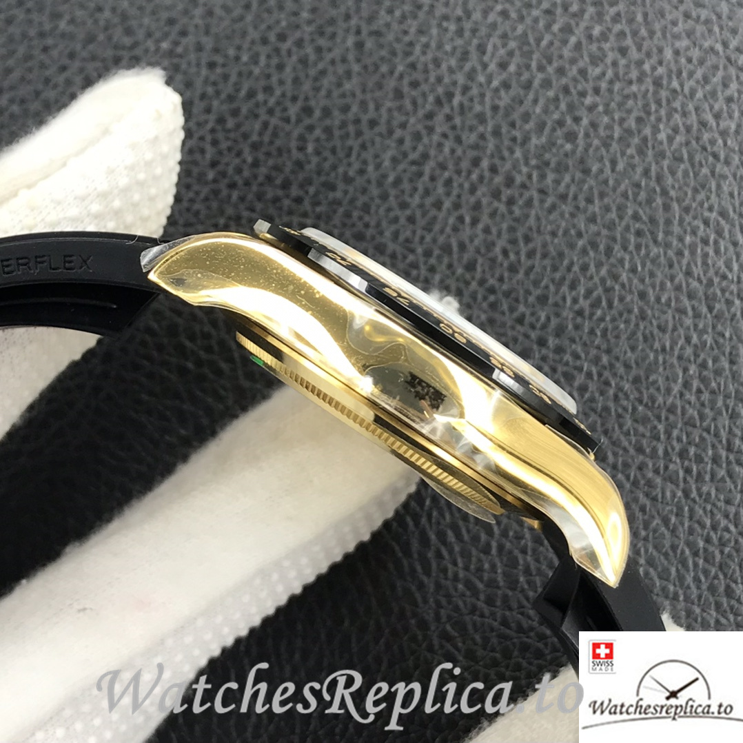 Swiss Rolex Daytona Replica 116518LN Rubber strap 40MM - WatchesReplica.is