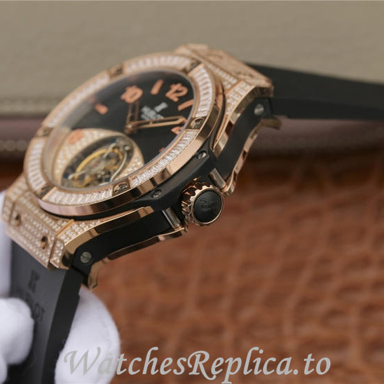 Hublot Replica Big Bang Rubber strap 44MM - WatchesReplica.is