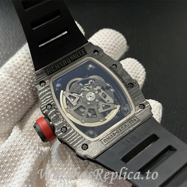 Richard Mille Replica RM035 Rubber strap 50MM - WatchesReplica.is