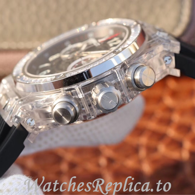 Hublot Replica 411.JX.4802.RT Rubber strap 45MM - WatchesReplica.is