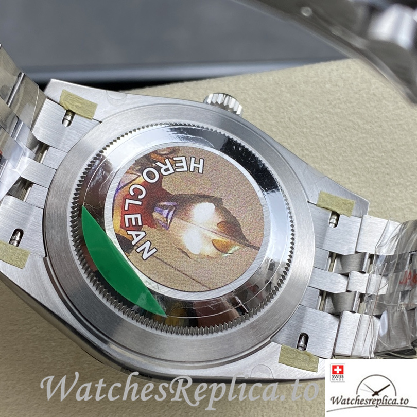 Swiss Rolex Datejust Replica 126334 Stainless steel strap 41MM Blue Dial - WatchesReplica.is