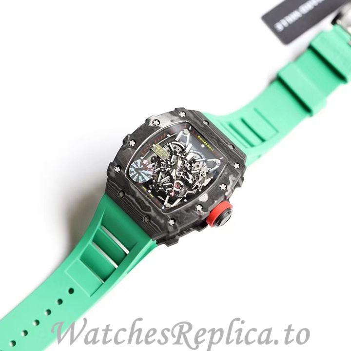 Richard Mille Replica RM35-02 Rubber strap 50MM - WatchesReplica.is