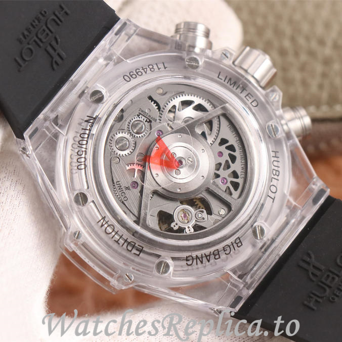 Hublot Replica 411.JX.4802.RT Rubber strap 45MM - WatchesReplica.is