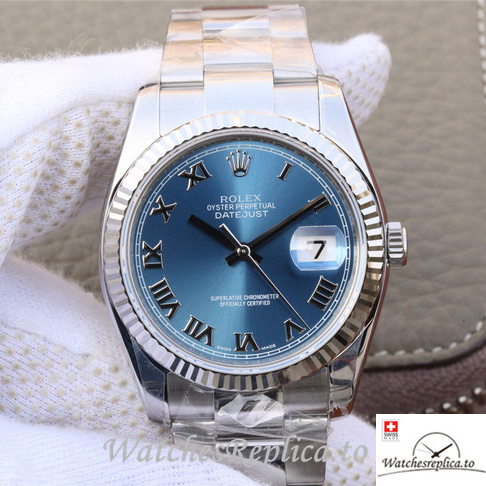 Swiss Rolex Datejust 116234 Stainless steel strap 36MM - WatchesReplica.is