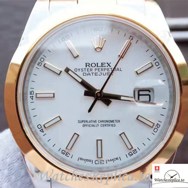 Swiss Rolex Datejust 126303-0015 Stainless steel strap 41MM - WatchesReplica.is