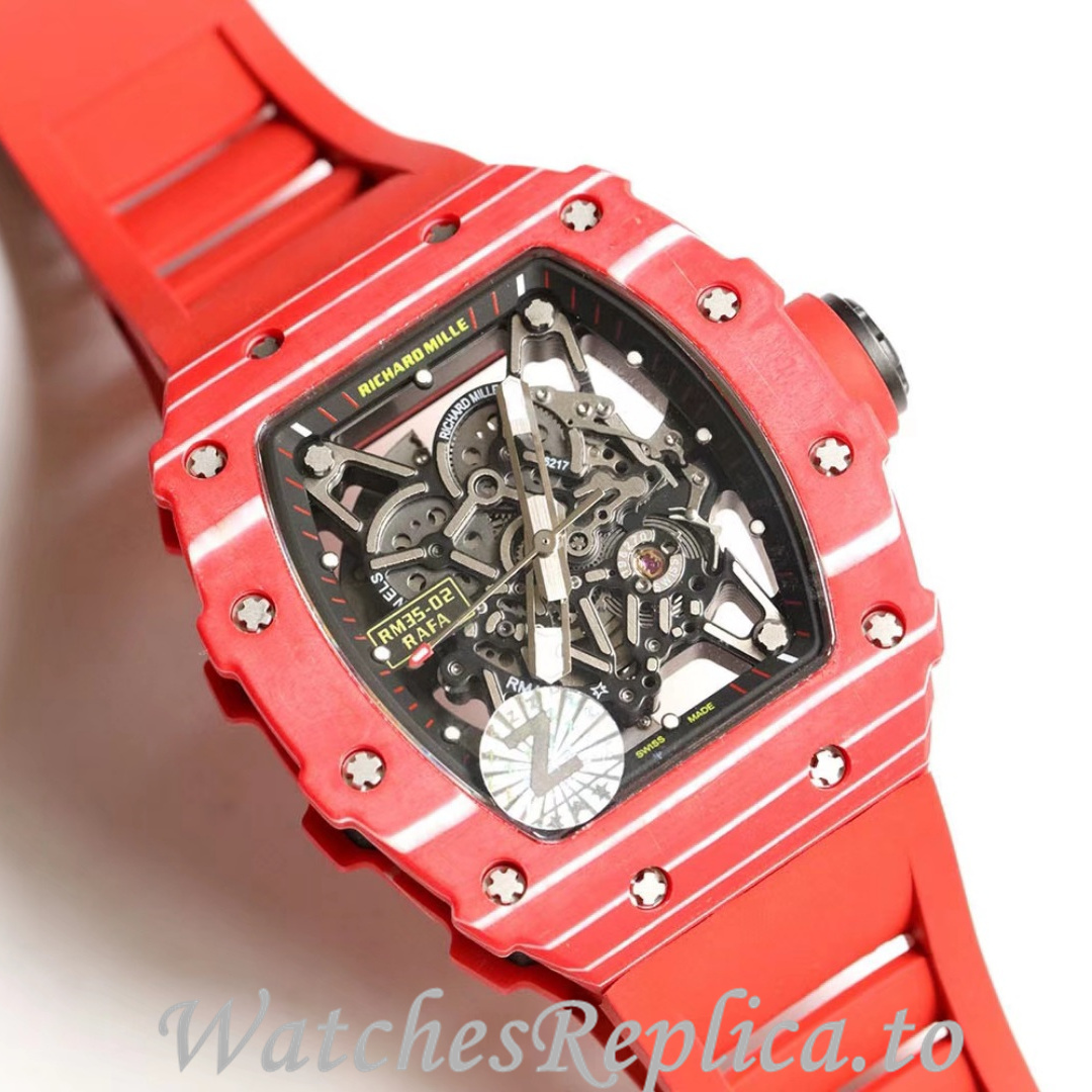 Richard Mille Replica RM35-02 Rubber strap 50MM - WatchesReplica.is