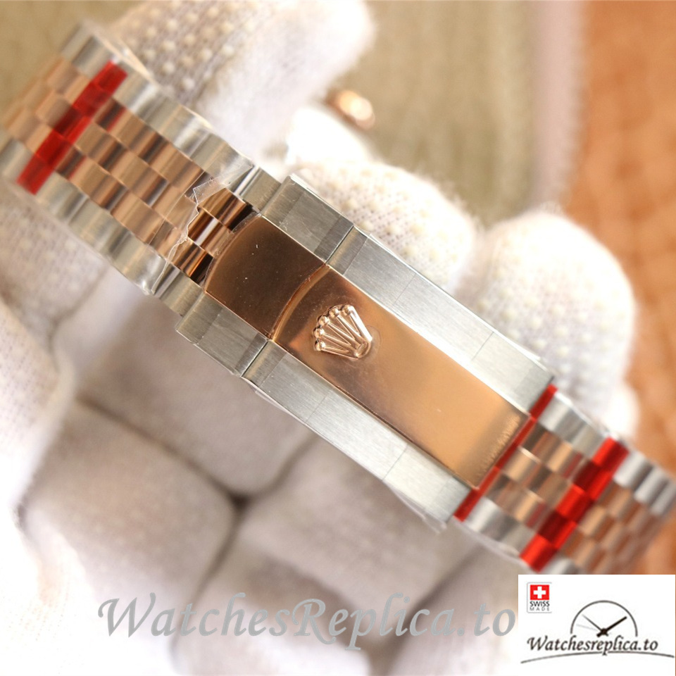Swiss Rolex Datejust Replica 126233 Stainless steel strap 36MM - WatchesReplica.is