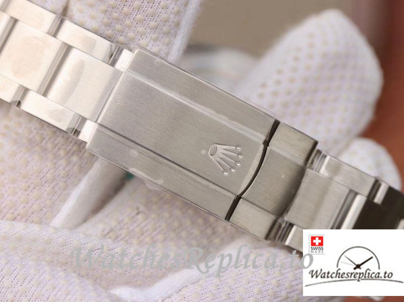 Swiss Rolex Oyster Perpetual Replica 114300 Silver Strap 39MM - WatchesReplica.is