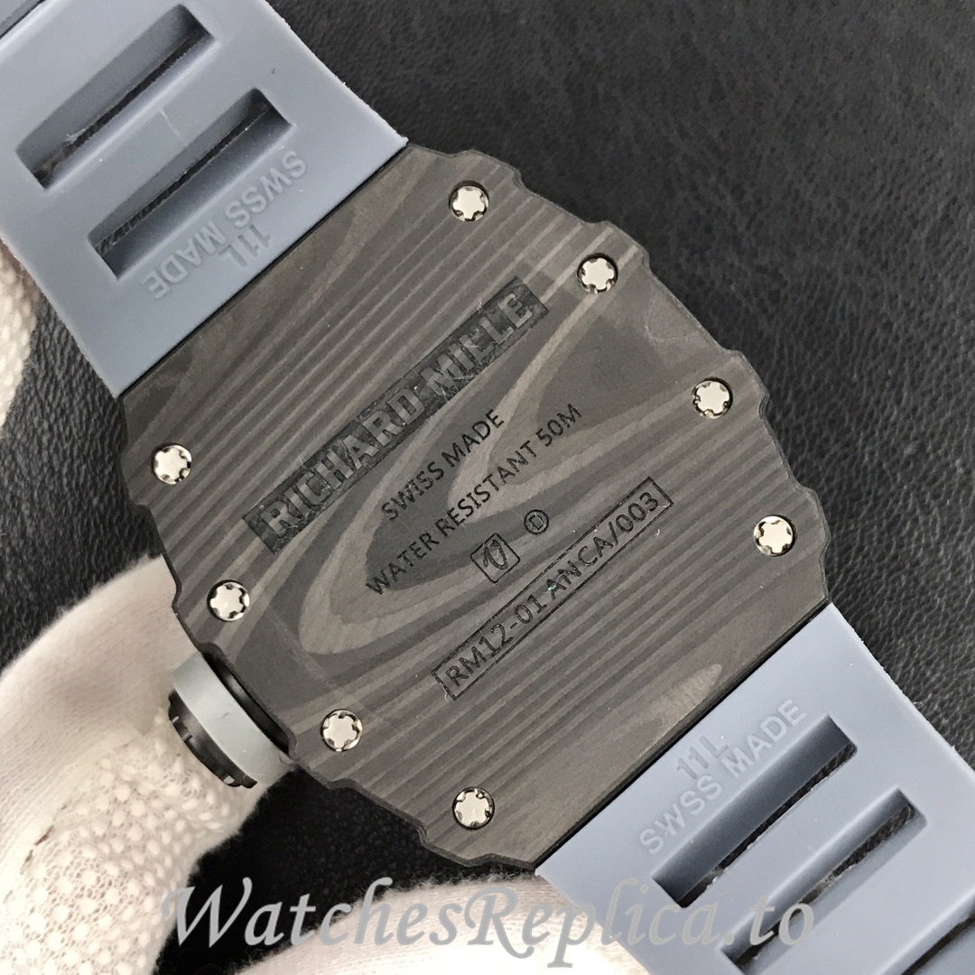 Richard Mille Replica RM12-01 Rubber strap 50MM - WatchesReplica.is