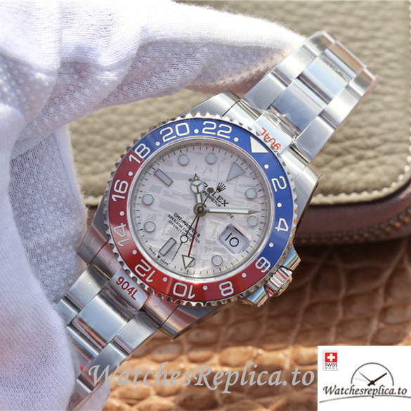 Swiss Rolex GMT-Master Replica 1126719blro-0002 Stainless steel strap 40MM - WatchesReplica.is