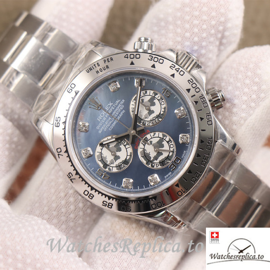 Swiss Rolex Daytona Replica 116509 Stainless steel strap 40MM - WatchesReplica.is