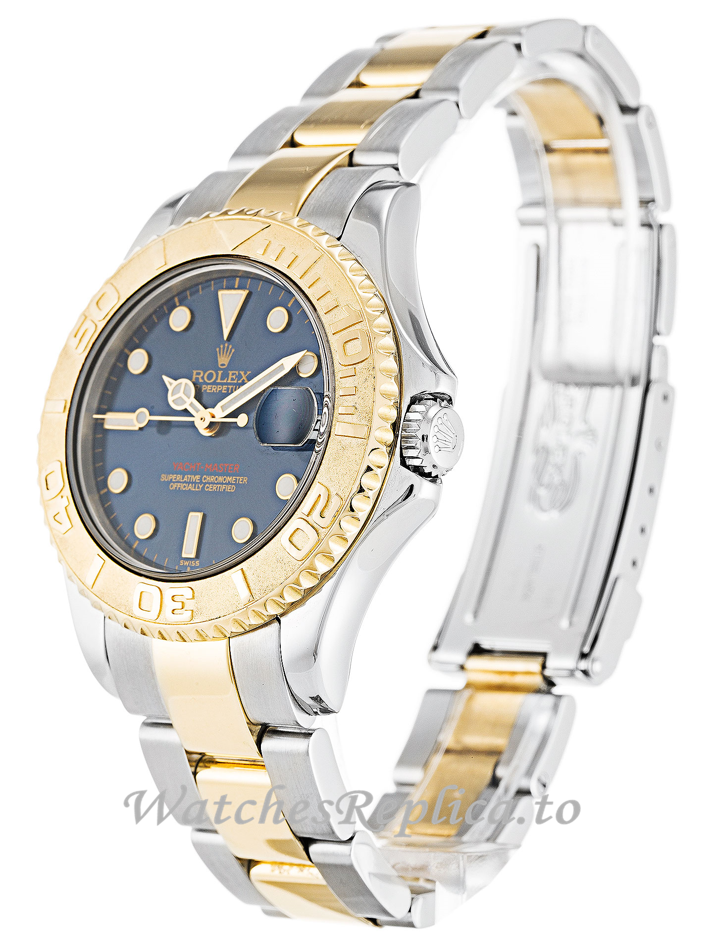 Rolex Yacht Master Blue Dial 168623 40MM - WatchesReplica.is