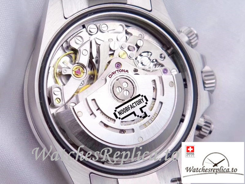 Swiss Rolex Daytona Cosmograph Replica 116506 Silver Strap 40MM - WatchesReplica.is