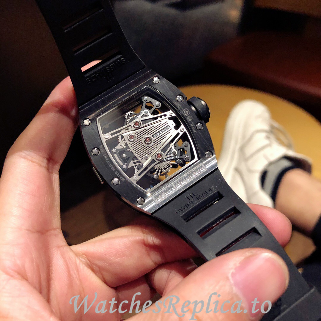 Richard Mille Replica RM38-01 Rubber strap 48MM - WatchesReplica.is