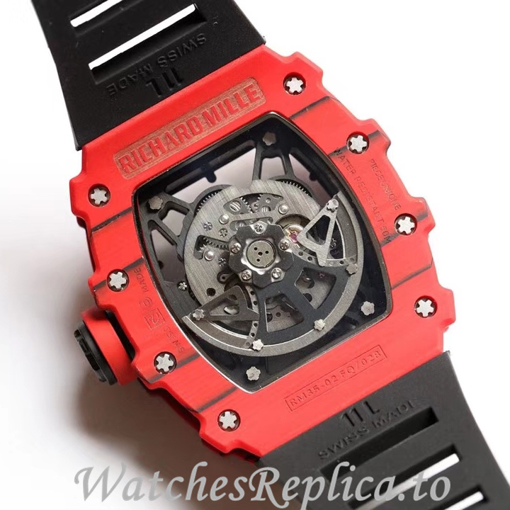 Richard Mille Replica RM35-02 Rubber strap 50MM - WatchesReplica.is