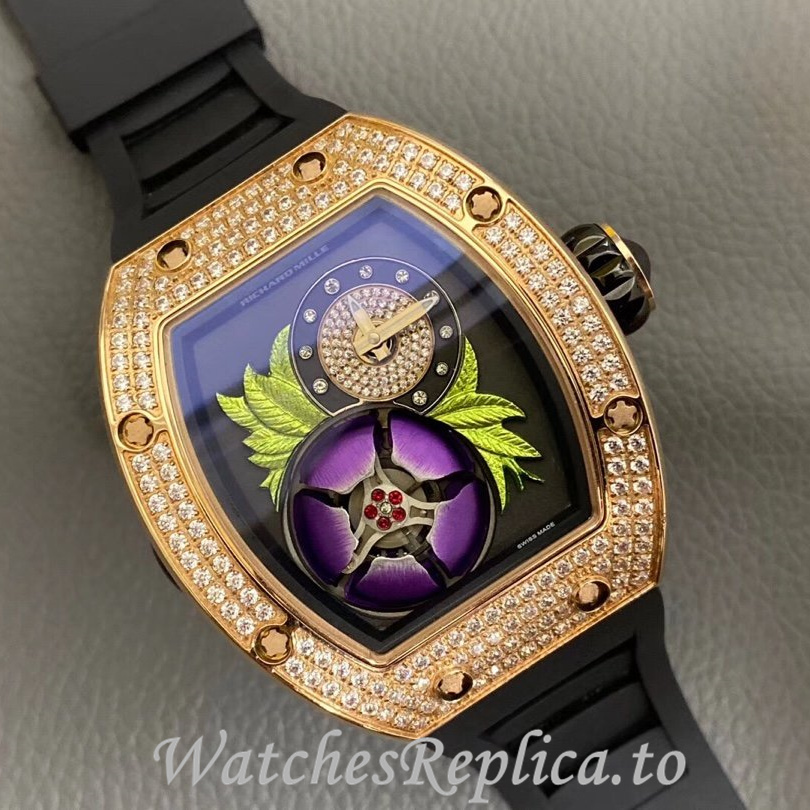 Richard Mille Replica RM19-02 Rubber strap 50MM - WatchesReplica.is