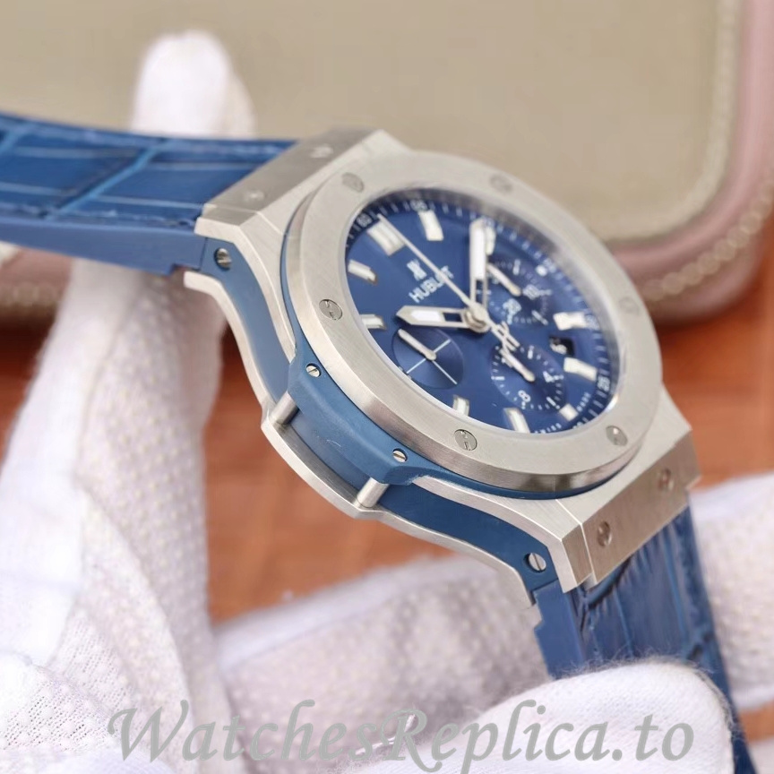 Hublot Replica Big Bang Leather strap 44MM - WatchesReplica.is