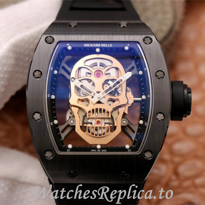 Richard Mille Replica RM052 Rubber strap 50MM - WatchesReplica.is