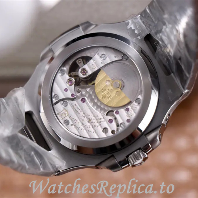 Patek Philippe Replica Nautilus 5712 Stainless steel strap 40MM - WatchesReplica.is