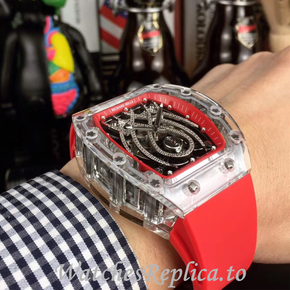 Richard Mille Replica RM052 Rubber strap 50MM - WatchesReplica.is