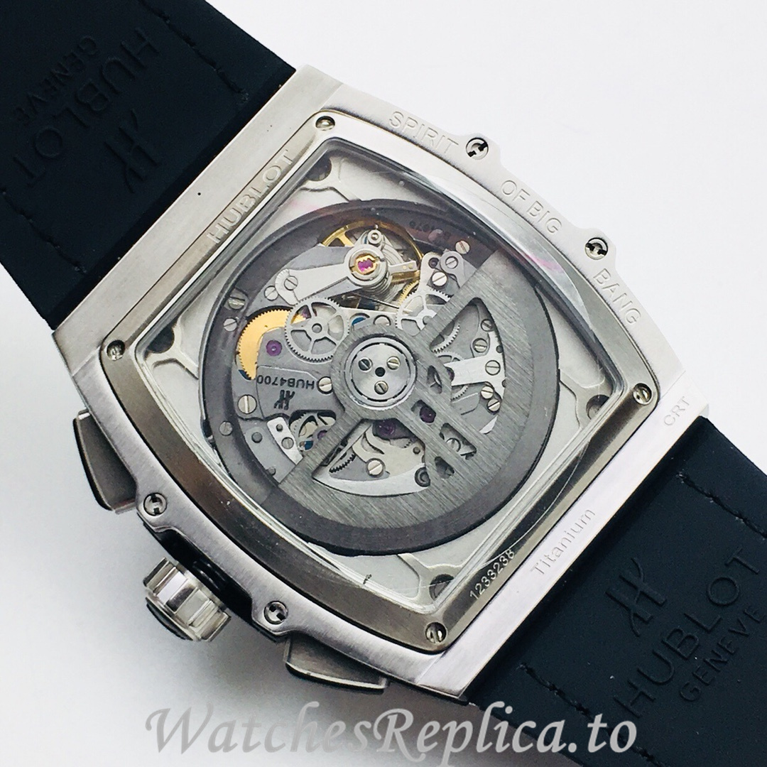 Hublot Replica SPIRIT OF BIG BANG Leather strap 42MM - WatchesReplica.is