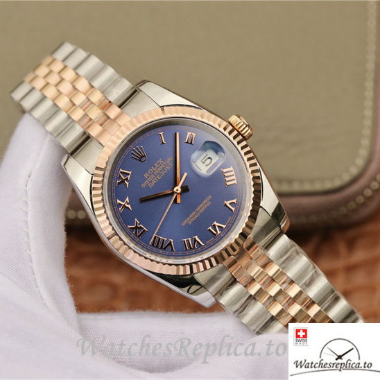 Swiss Rolex Datejust Replica 116231 Stainless steel strap 36MM - WatchesReplica.is