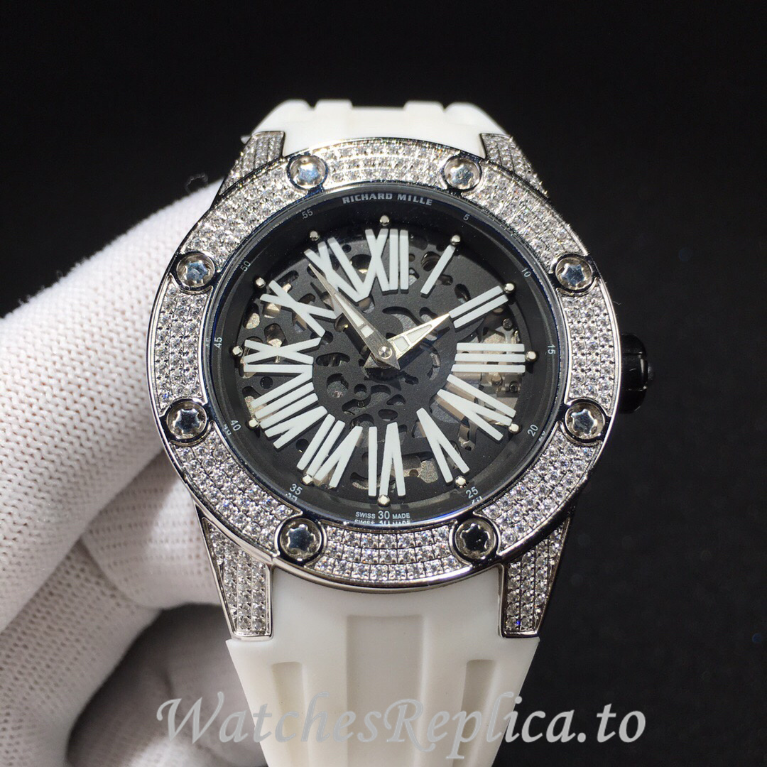Richard Mille Replica RM033 Rubber strap 46MM - WatchesReplica.is