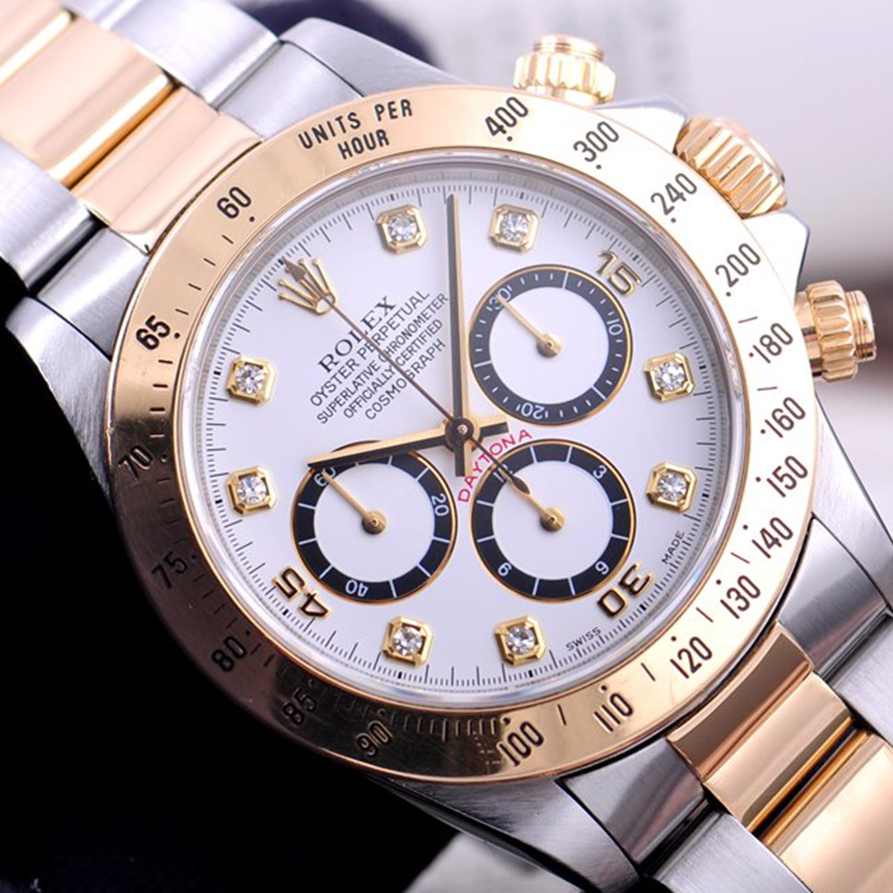 Rolex Daytona White Dial 16523 - WatchesReplica.is