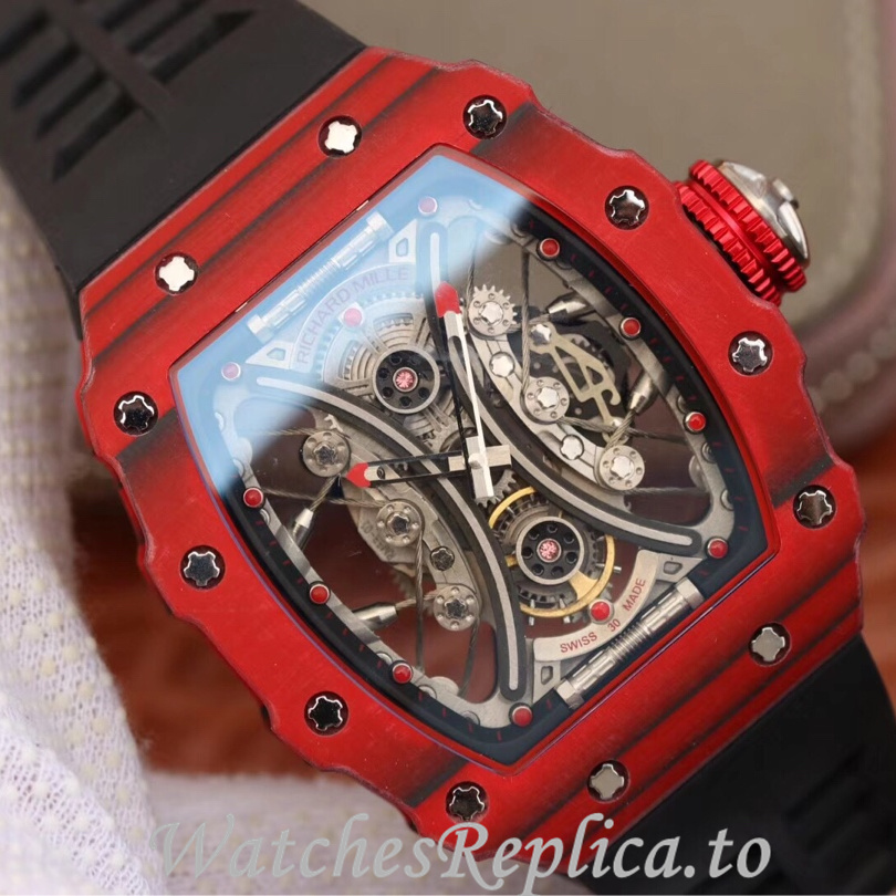 Richard Mille Replica RM53-01 Rubber strap 50MM - WatchesReplica.is