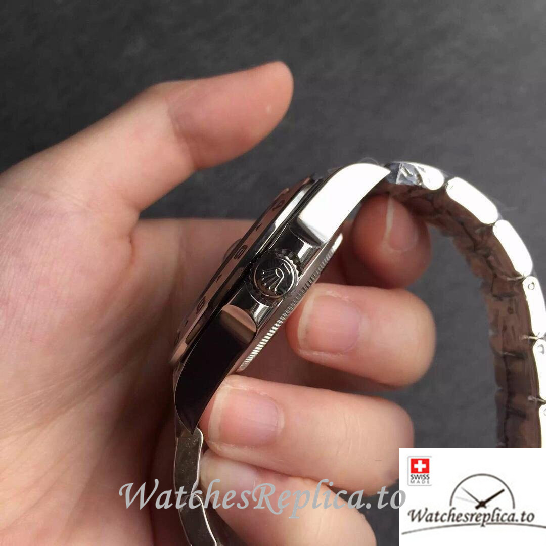 Swiss Rolex Explorer Replica 216570 Stainless steel strap 42MM - WatchesReplica.is