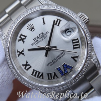 Swiss Rolex Datejust Replica 178383 Stainless steel strap 31MM - WatchesReplica.is