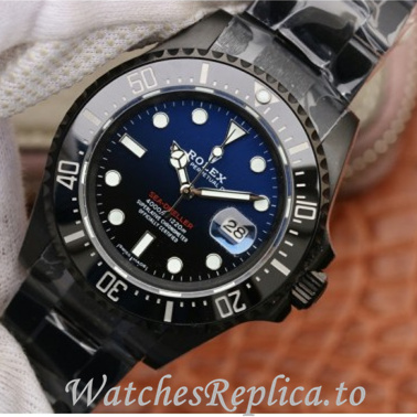 Swiss Rolex Sea Dweller Replica 126600-0001 Stainless steel strap 43MM - WatchesReplica.is