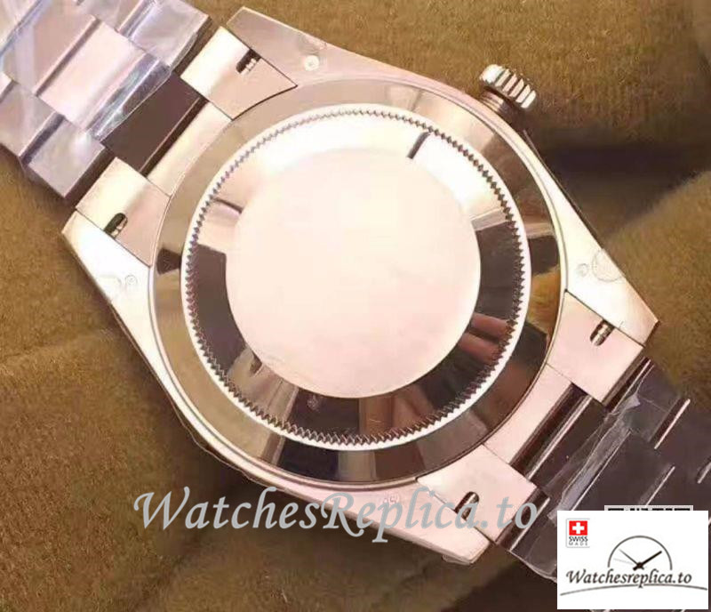 Swiss Rolex Day Date Replica 228235 Roman Markers 40MM - WatchesReplica.is